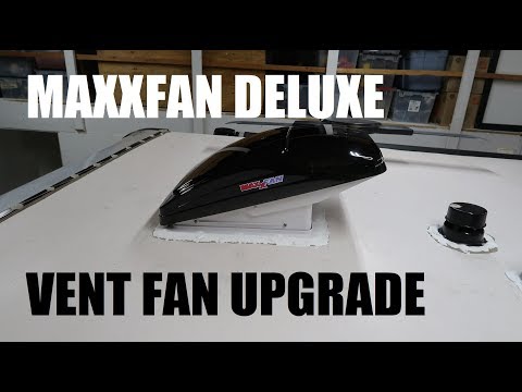 Maxxfan Deluxe Model 00-06200K installation