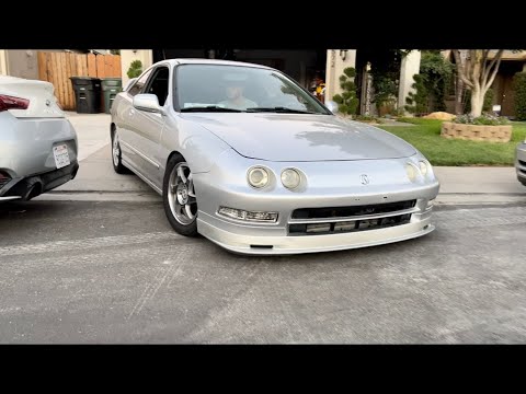 Front Lip Install on Acura Integra!