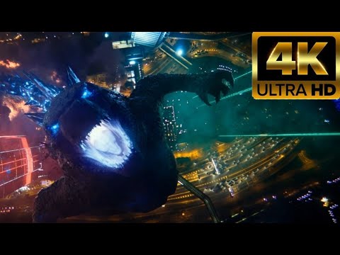 4k Godzilla vs Kong: atomic breath into hollow earth