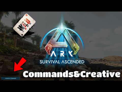 ARK Survival Ascended CONSOLE - How to Use Console Commands and Creative Mode
