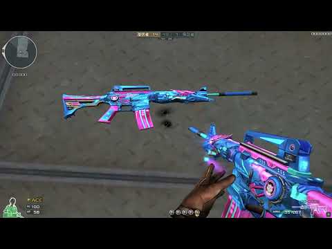 [CFCN] M4A1-S-Iron Beast-Cyber Punk [CrossFire New Version of June 2022]