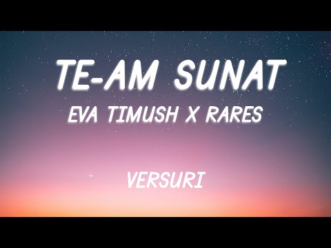 Eva Timush x rares - Te-am sunat | Lyric Video
