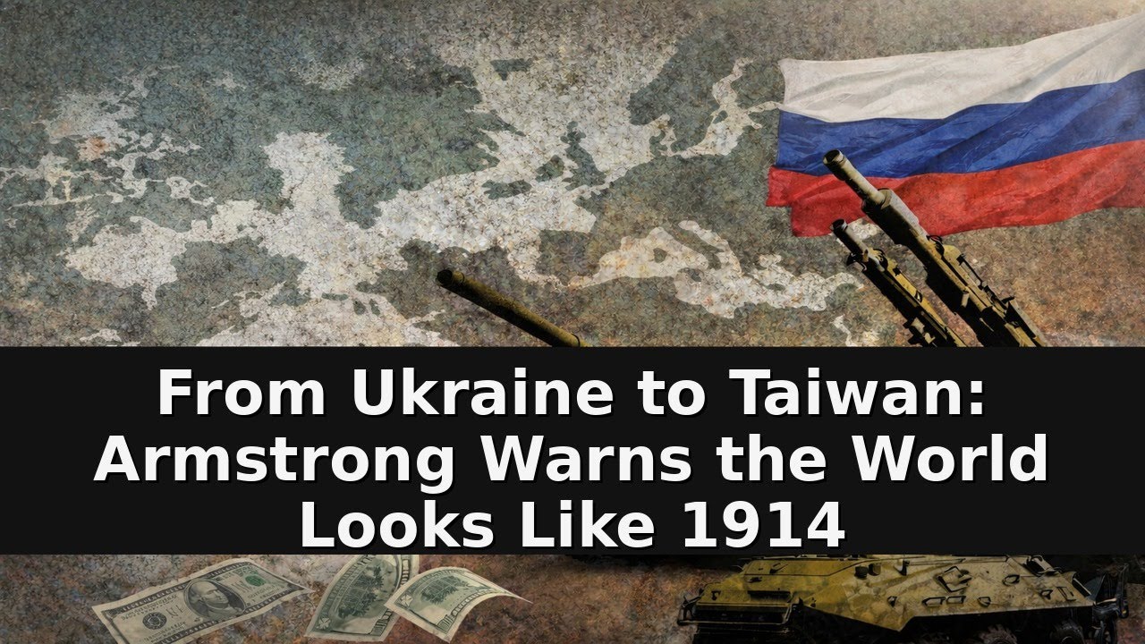 From Ukraine to Taiwan: Armstrong Warns the World Looks Like 1914