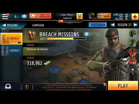 Kill Shot Bravo Region 27=11 Breach Mission Complete