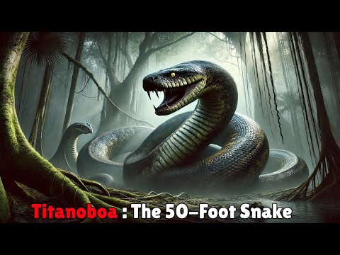 Titanoboa: The 50-Foot Snake Too Massive to Exist Today… Or Is It?