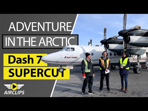 ICONIC Dash 7: Most extreme STOL (Short Takeoff Landing) Aircraft! Cockpit Movie SUPERCUT [AIRCLIPS]