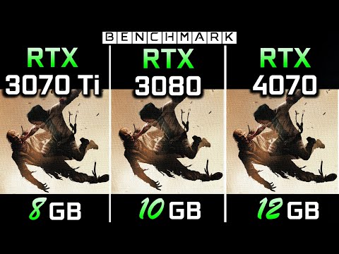 RTX 3070 Ti vs RTX 3080 vs RTX 4070 // 2k - 1440p // Test in 10 Games // Benchmark