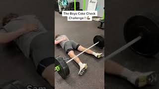 The Boys Cake Check Challenge 🎂💪