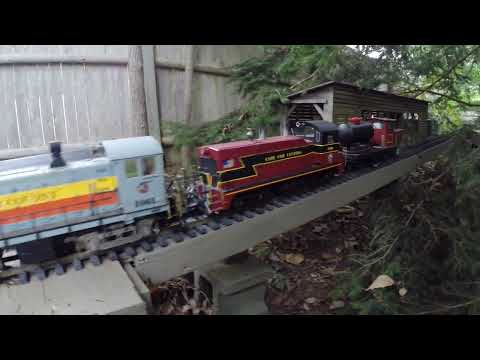 A Rail Road Switchback Run.