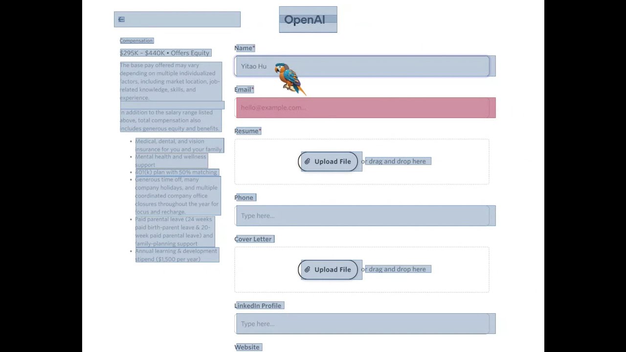 YouTube video preview