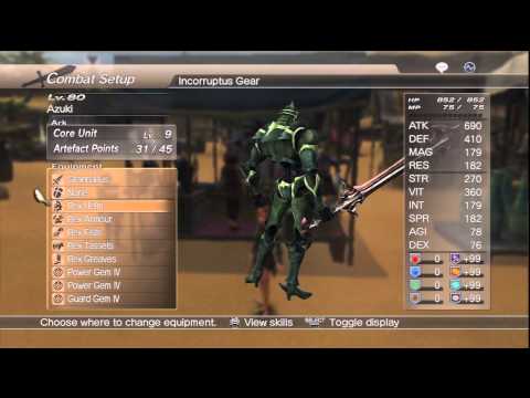WKC 2 Avatar Knight Armor Set - Rex - White Knight Chronicles II HD