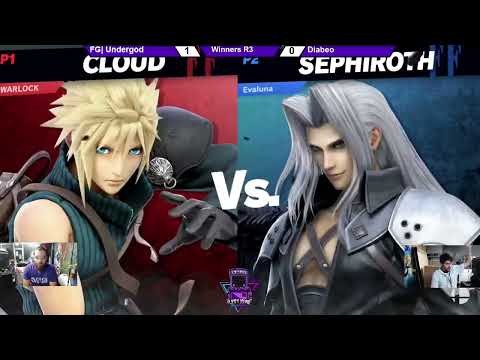 South Florida Arcadian Winners Round 3 - Diabeo (Cloud) Vs. Undergod (Sephiroth) SSBU ULTIMATE