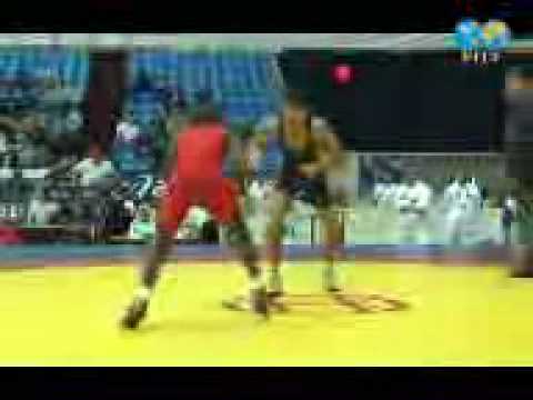 ZAKHAROV Mikhail (KGZ) -- BAYARAA Naranbaatar (MGL)  1/16 Finale