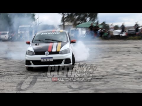 VOYAGE TRAÇÃO TRASEIRA TURBO | MOTOR AP DA NASA | PILOTO LÉO BURNOUT NA GRANJA MALUCA