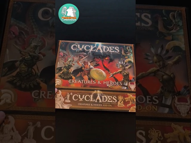 Vídeo relacionado con Cícladas: Criaturas & Héroes - 15 Figuras para Mejorar Las Criaturas y Héroes de Cícladas: Legendary Edition - De 2 a 6 Jugadores - A Partir de 14 Años