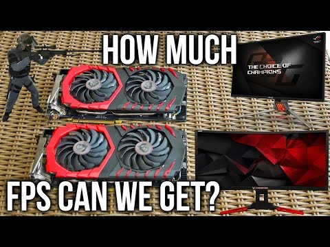 Curious Geek - GPU Performance For High-Refresh Rate Gaming Monitors (Feat. MSI GTX 1070 SLI)