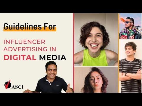 ASCI Guidelines for Influencer Advertising in Digital Media