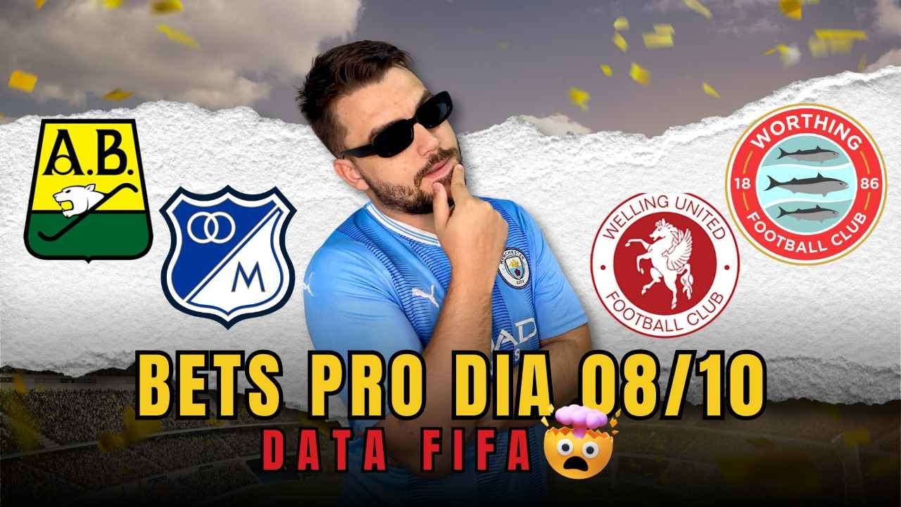 PALPITES E APOSTAS DE FUTEBOL PARA HOJE 08 10 2024 + BILHETE PRONTO (TERÇA-FEIRA)