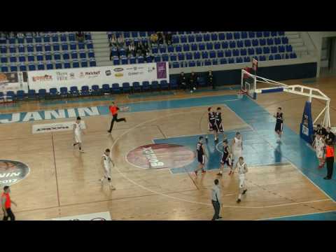 KK Proleter - KK Partizan  2. četvrtina Zrenjanin U 16 CUP 2017.