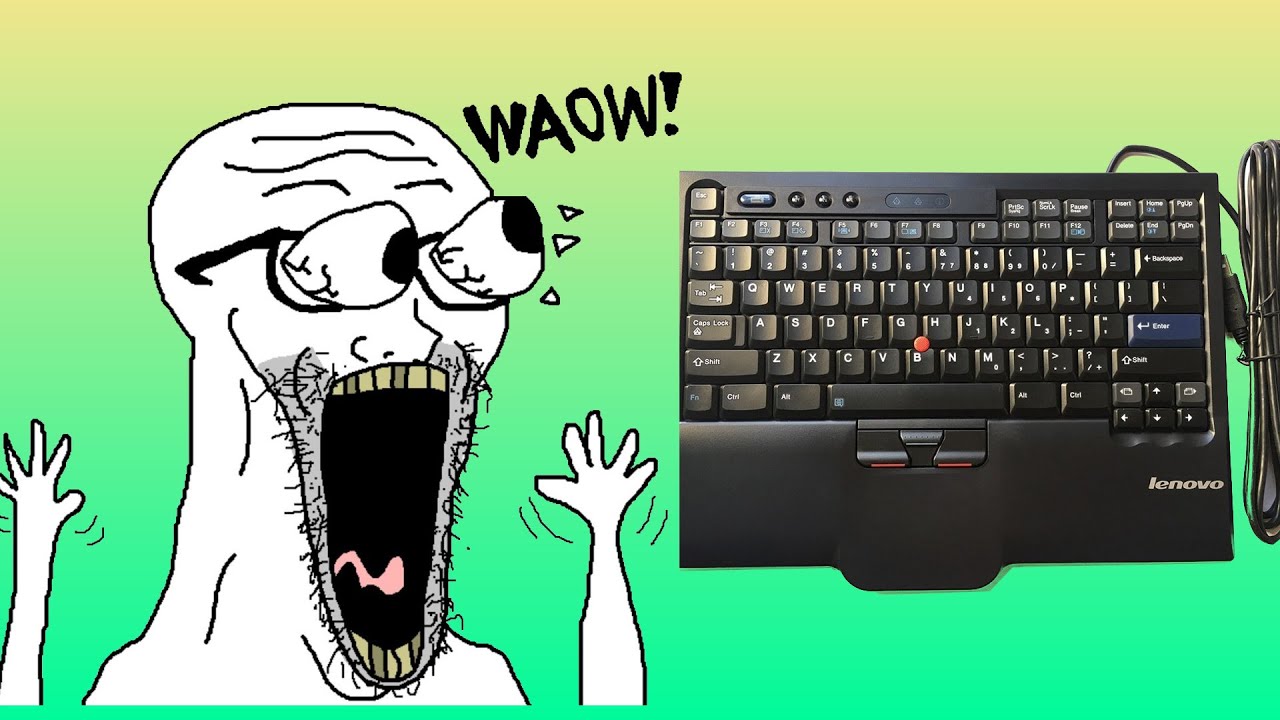 I love classic ThinkPad Keyboards so much, I got another one! (Lenovo ThinkPad Travel Keyboard)