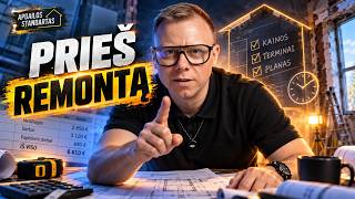 💰 Kiek IŠ TIKRŲJŲ kainuos remontas?