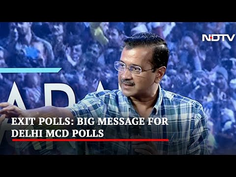 Exit Polls Predict AAP Sweep In Delhi Civic Election | The News
