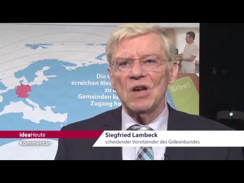 ideaHeute vom 12 05 2016 - Mehr Christen weltweit - Bekenntnisschulen - Gideons