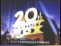 Splash And Bubble 1999 TCFTV 20TV 1999 20th Century Fox 1999 Part 3 2001 VHS