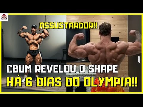 POR ISSO O CBUM VAI SER MR OLYMPIA DE NOVO!! VEJA O SHAPE ATUAL DELE!!