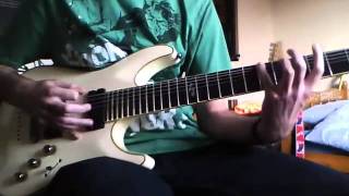 Scar Symmetry - Pitch Black Progress guitar cover