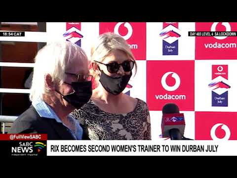 Durban July I Michelle Rix becomes the second women's trainer to win the July title