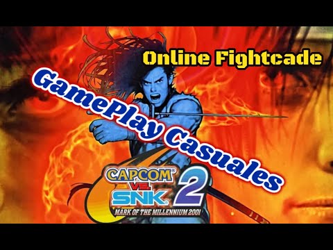 Capcom vs SNK 2: Mark of The Millenium.  v/s Online Fightcade