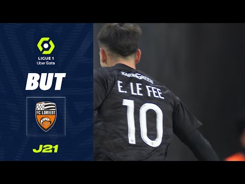 But Enzo LE FEE (10' - FCL) STADE DE REIMS - FC LORIENT (4-2) 22/23