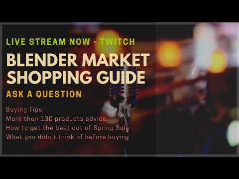 Blender Market – Shopping Guide