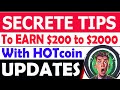 Hotcoin Mining Secrete Tips | Make $200 to $2000 with NEAR Protocol