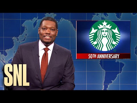 Weekend Update: Starbucks Turns 50, Naked Rock Climber - SNL