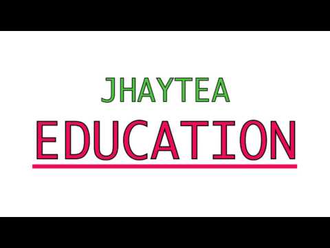 JHAYTEA EDUCATION ( EDUCATION RIDDIM RBI RECORDS INC. )