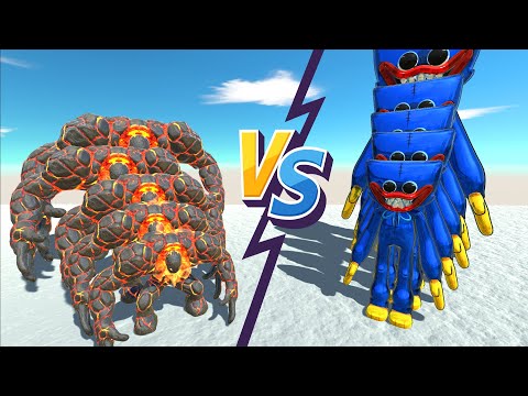 Growing Lava Boy vs Growing Huggy Wuggy - ARBS