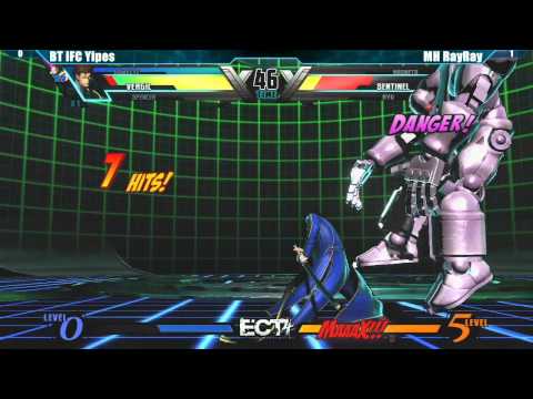 UMVC3 Top 16 EG Justin Wong vs coL.CC Combofiend - ECT4 Tournament