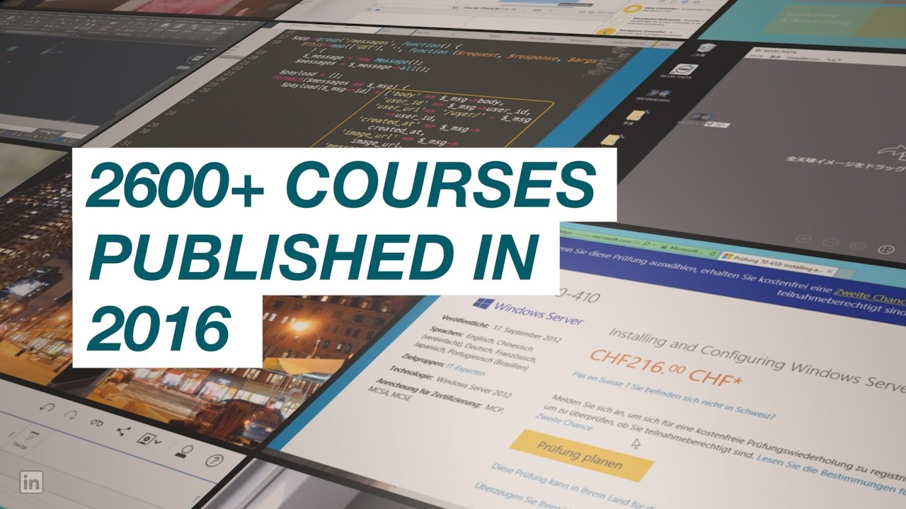 2016 LinkedIn Learning Content Highlights