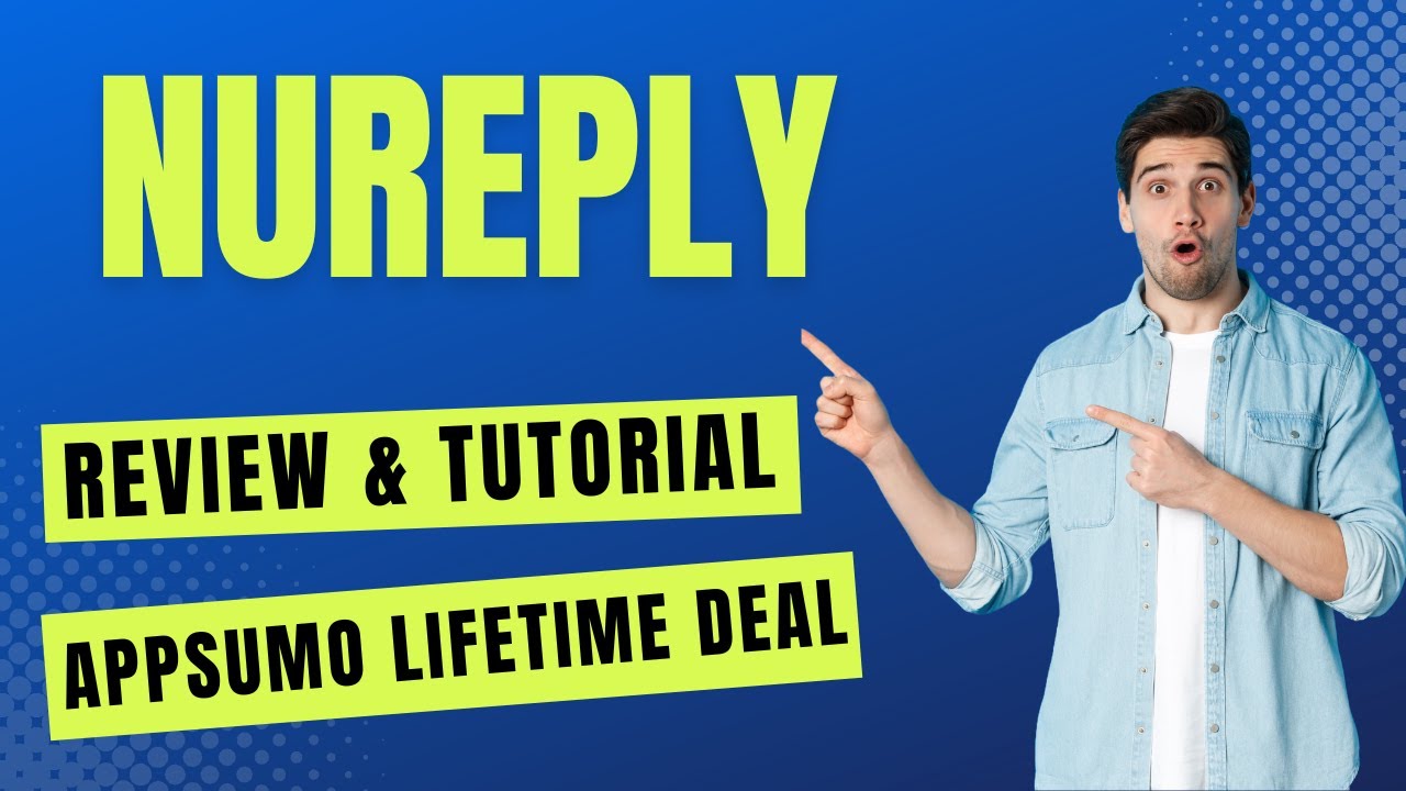 Nureply Review &amp; AppSumo Lifetime Deal - How To Use Nureply
