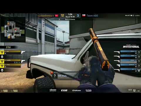 GruBy pistol round ACE vs Space Soldiers [ SL i-League 2017 Qualifier ]