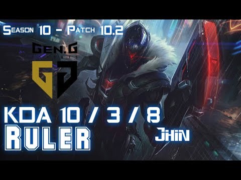 Gen Ruler JHIN vs SENNA ADC - Patch 10.2 KR Ranked
