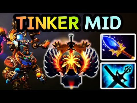🔥 THIS IS HOW TO PLAY TINKER MID LIKE A MECHANICAL GOD 💥 — 0 DEAD | DOTA 2 🔥