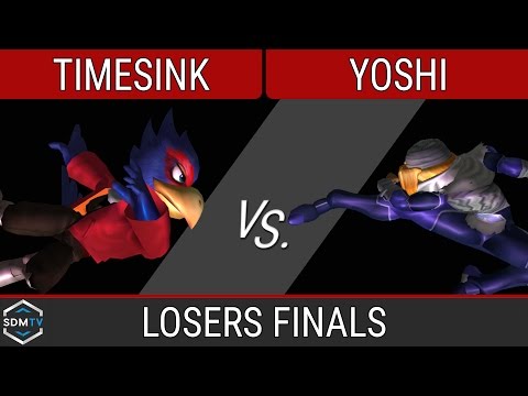 SDSU Biweekly 50 - timesink (Falco) vs. Yoshi (Sheik) - SSBM Losers Finals - Smash Melee