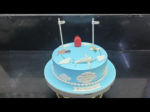 us to India fondant theme cake easy cake 🎂🎂🎂🎂🎂🎂