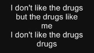 Marilyn Manson I Don&#39;t Like The Drugs (But The Drugs Like Me ) Lyrics!!