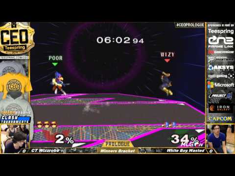 CEO Prologue - CT Wizzrobe vs White Boy Wasted - SSBM MLG Qualifier