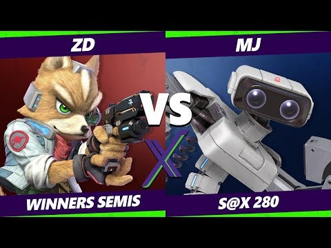 Smash Ultimate Tournament - Demise | ZD (Fox) Vs. Mj (Rob) - S@X 280 SSBU Winners Semis