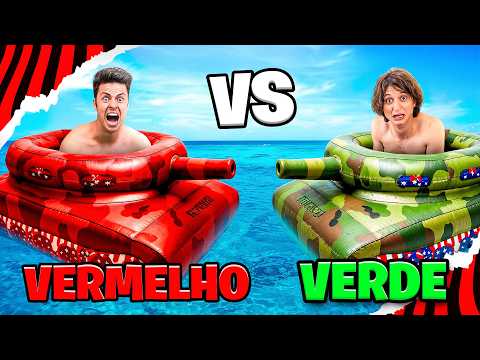 QUEM FICA MAIS TEMPO NA BOIA DA SUA COR? *Disputa extrema